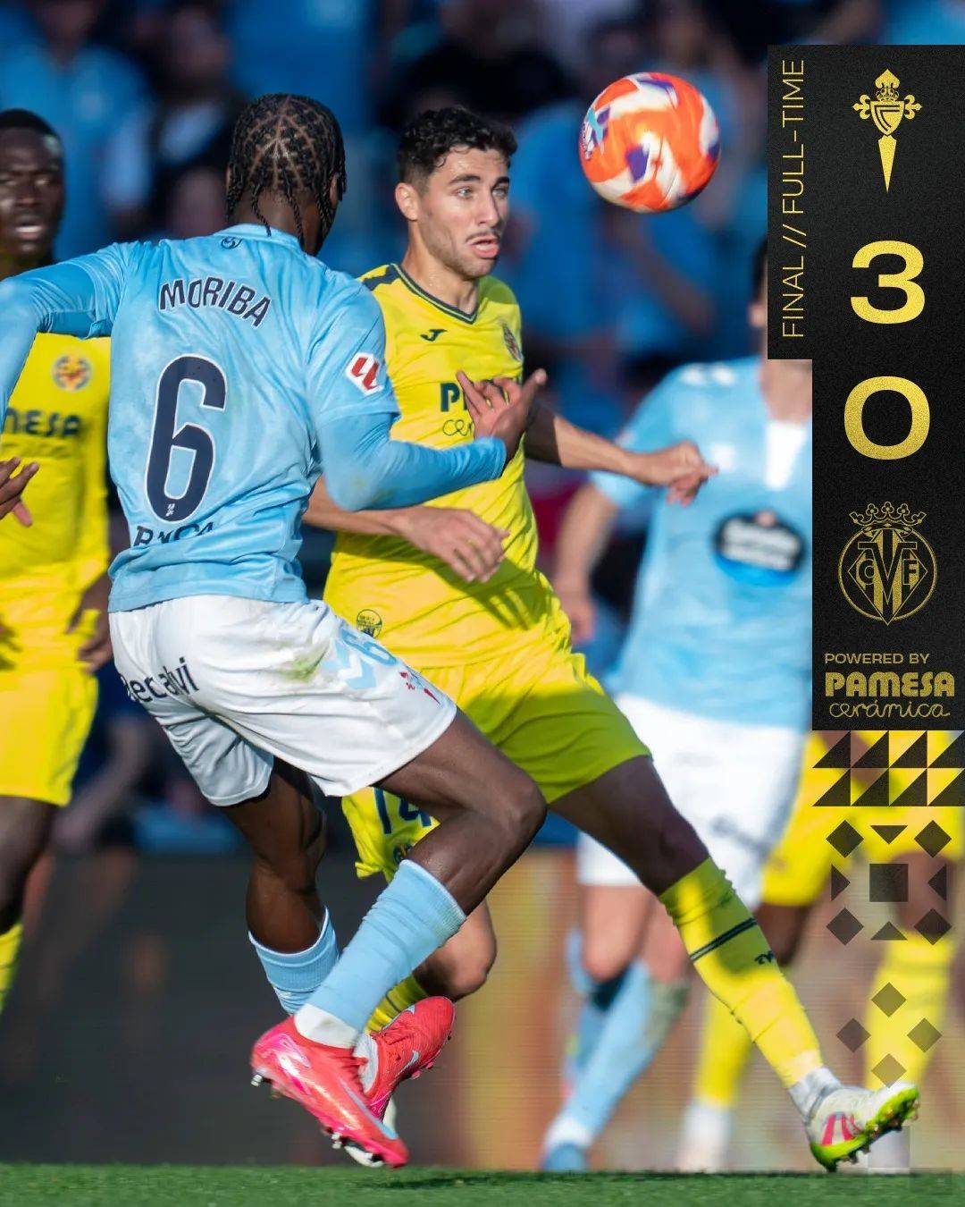 比利亚雷亚尔客场艰难取胜，积分榜上升的简单介绍