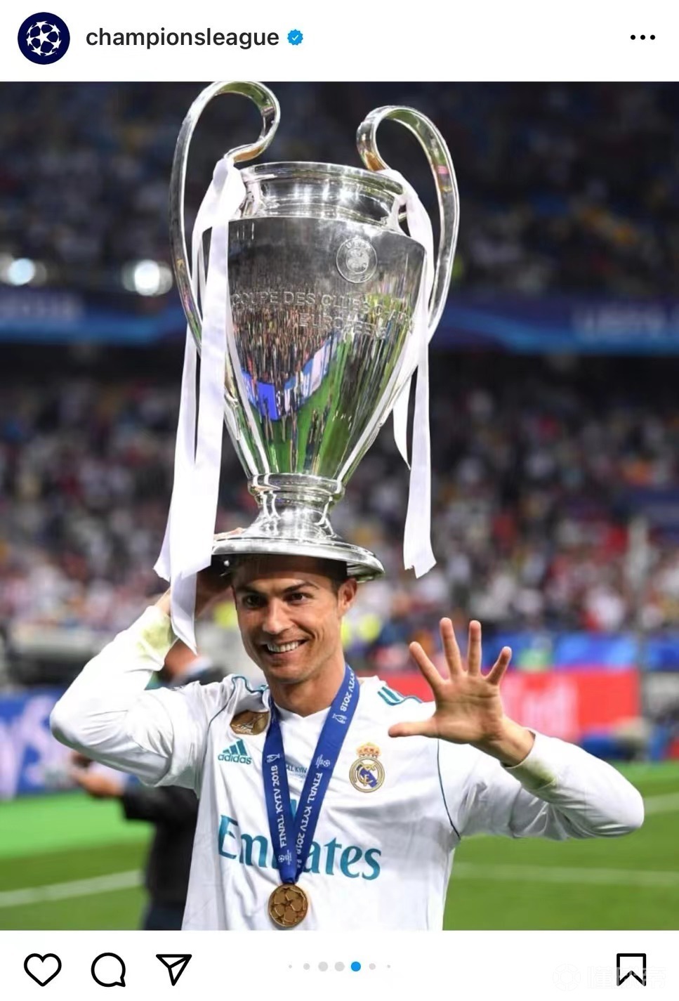 欧冠｜C罗淘汰，球迷沸腾的简单介绍